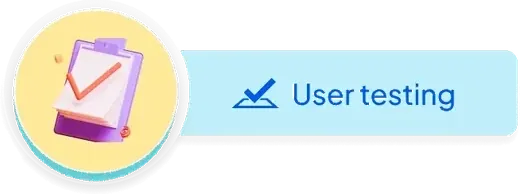 User testing