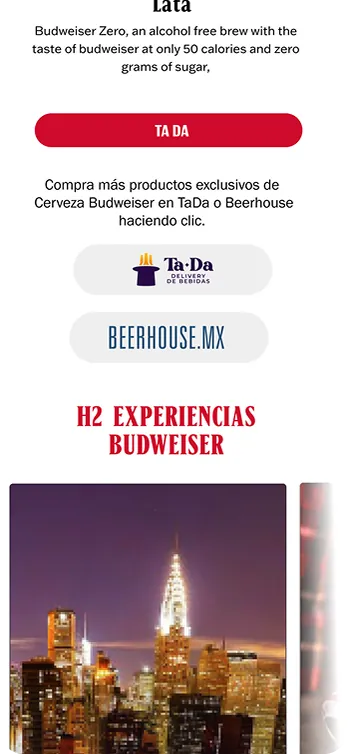Dónde comprar: enlaces a Ta-Da y Beerhouse, y la entrada a Experiencias